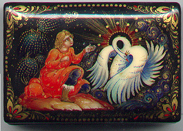 #01007 Tsarevna-swan 4x6x3 $10