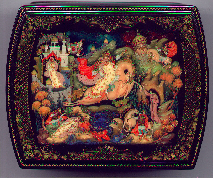 #01014 Ruslan and Ludmila 11x13x5 $60