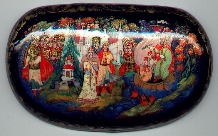#01015 Tale of Tsar Saltan 7x12x5 $55