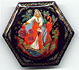 #01056 Ludmila in a garden $15